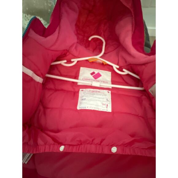 Obermeyer Preschool Insulated Snow Suit ( I-Grow Sleeve And Pant Cuffs) sz1 - Picture 3 of 11